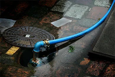 Manhole Overflowing